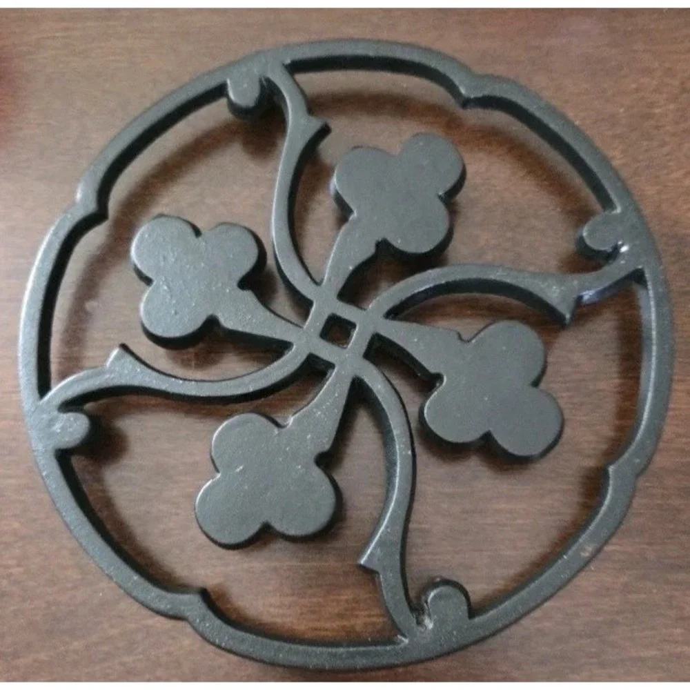 Dansk‎ By Gunner Cyren Trivet Black Cast Iron 7.5